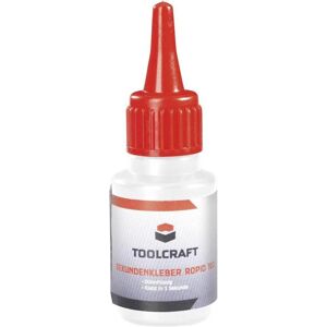 Toolcraft, Colle, ROPID 100 Colle instantanée 88651 (20 g) - Publicité Toolcraft, Colle, ROPID 100 Colle instantanée 88651 (20 g) - Publicité