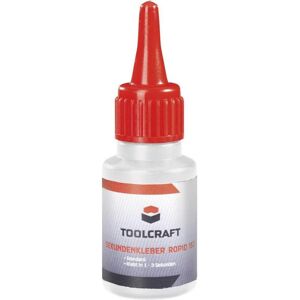 Toolcraft, Colle, ROPID 150 Colle instantanée 88651 (20 g) - Publicité Toolcraft, Colle, ROPID 150 Colle instantanée 88651 (20 g) - Publicité
