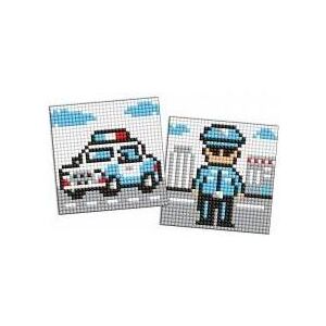 Ideyka, Autocollants, Diamant-Mosaik-Aufkleber für Kinder – Polizist - Publicité Ideyka, Autocollants, Diamant-Mosaik-Aufkleber für Kinder – Polizist - Publicité