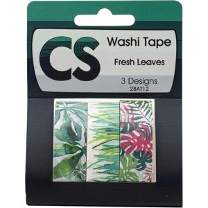 Ruban Washi Colorations Plantes - 3 Rouleaux, 5m - Décoration pour carnets - Publicité Ruban Washi Colorations Plantes - 3 Rouleaux, 5m - Décoration pour carnets - Publicité