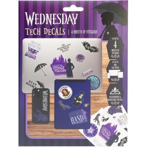 Blue Sky Autocollants, Mercredi - Set de Stickers Tech (4 Autocollants) - Publicité Blue Sky Autocollants, Mercredi - Set de Stickers Tech (4 Autocollants) - Publicité