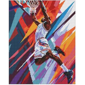 Ideyka Diamond Painting - Basketball mit Rahmen 40 x 50 cm - Publicité Ideyka Diamond Painting - Basketball mit Rahmen 40 x 50 cm - Publicité