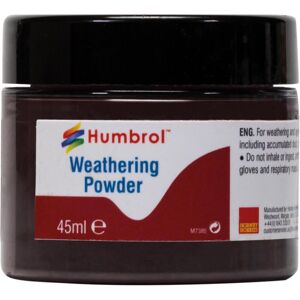 Humbrol Poudre d'altération noire - 45ml - Publicité Humbrol Poudre d'altération noire - 45ml - Publicité