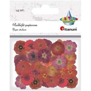 Titanum, Autocollants, Blumen Papieraufkleber, Mix, 45 Stk (45 Autocollants) - Publicité Titanum, Autocollants, Blumen Papieraufkleber, Mix, 45 Stk (45 Autocollants) - Publicité