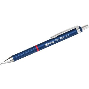 Rotring, Crayon à papier + critérium, Tikky Retro (0.70 mm, 2B, 12x) - Publicité Rotring, Crayon à papier + critérium, Tikky Retro (0.70 mm, 2B, 12x) - Publicité