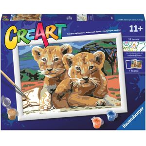 Ravensburger CreArt Little Lion Cubs - Publicité Ravensburger CreArt Little Lion Cubs - Publicité