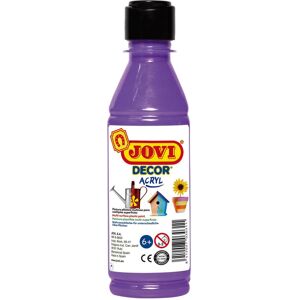 Jovi, Peinture loisirs créatifs, Peinture acrylique Jovicolor violet bouteille de 250ml (250 ml) - Publicité Jovi, Peinture loisirs créatifs, Peinture acrylique Jovicolor violet bouteille de 250ml (250 ml) - Publicité