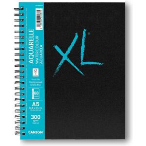 Canson, Cahier + bloc-notes, Livre Aquarelle (A5, Blanc, Couverture souple) - Publicité Canson, Cahier + bloc-notes, Livre Aquarelle (A5, Blanc, Couverture souple) - Publicité