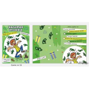 Stamp, Tampon encreur, Carte B6 BD + enveloppe modèle n° 15 - Publicité Stamp, Tampon encreur, Carte B6 BD + enveloppe modèle n° 15 - Publicité