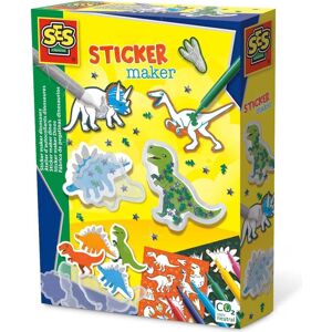 Sombo, Autocollants, Sticker Maker Dinosaure (4 Autocollants) - Publicité Sombo, Autocollants, Sticker Maker Dinosaure (4 Autocollants) - Publicité