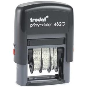Trodat, Tampon encreur, DATEUR 4820 ISO 4MM - Publicité Trodat, Tampon encreur, DATEUR 4820 ISO 4MM - Publicité