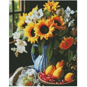 Ideyka Diamond Painting - Nature morte aux tournesols avec cadre 40 x 50 cm - Publicité Ideyka Diamond Painting - Nature morte aux tournesols avec cadre 40 x 50 cm - Publicité