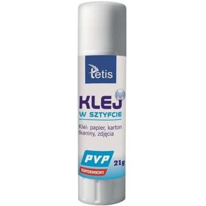 Tetis, Bâton de colle, Bâton de colle PVP (incolore) 21g (12 pièces) BG112-G - Publicité Tetis, Bâton de colle, Bâton de colle PVP (incolore) 21g (12 pièces) BG112-G - Publicité