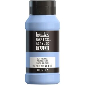 Liquitex - Basics Fluid 118ml - Light Blue Violet - peinture acrylique - Publicité Liquitex - Basics Fluid 118ml - Light Blue Violet - peinture acrylique - Publicité