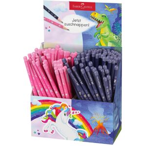 Faber-Castell, Crayon à papier + critérium, Einhorn & Dino Bleistift HB 2x72 Köcher (HB, 144x) - Publicité Faber-Castell, Crayon à papier + critérium, Einhorn & Dino Bleistift HB 2x72 Köcher (HB, 144x) - Publicité
