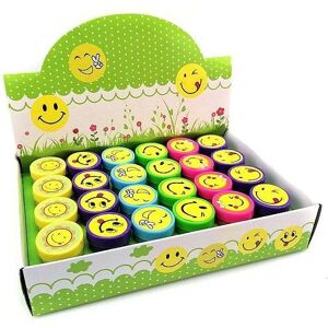 Adar, Tampon encreur, Smiley-Stempel (24 Stück) - Publicité Adar, Tampon encreur, Smiley-Stempel (24 Stück) - Publicité