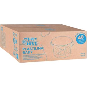 Jovi Pâte à modeler My First Plastilina Baby couleurs assorties, 40 couleurs 38,0 g chacune - Publicité Jovi Pâte à modeler My First Plastilina Baby couleurs assorties, 40 couleurs 38,0 g chacune - Publicité