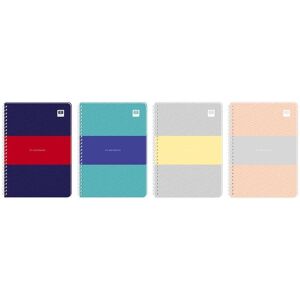 Interdruk, Cahier + bloc-notes, Spiralnotizbuch A5/80K Raster BB Pastellmix (A5, Pointillés) - Publicité Interdruk, Cahier + bloc-notes, Spiralnotizbuch A5/80K Raster BB Pastellmix (A5, Pointillés) - Publicité