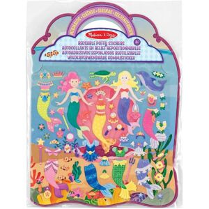 Melissa & Doug, Autocollants, - Jeu d'autocollants réutilisables Puffy Mermaid (806035) (65 Autocollants) - Publicité Melissa & Doug, Autocollants, - Jeu d'autocollants réutilisables Puffy Mermaid (806035) (65 Autocollants) - Publicité