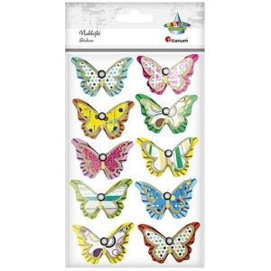 Titanum, Autocollants, 3D-Schmetterlings-Papieraufkleber 10 Stk (10 Autocollants) - Publicité Titanum, Autocollants, 3D-Schmetterlings-Papieraufkleber 10 Stk (10 Autocollants) - Publicité