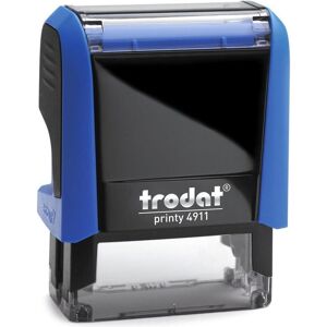 Trodat, Tampon encreur, Tampon texte automatique 4911 "Printy 4.0", bleu ciel - Publicité Trodat, Tampon encreur, Tampon texte automatique 4911 "Printy 4.0", bleu ciel - Publicité