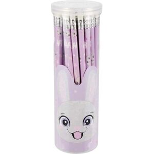 Crayon à papier + critérium, Bleistifte mit Radiergummi Hase, 48 Stück (48x) - Publicité Crayon à papier + critérium, Bleistifte mit Radiergummi Hase, 48 Stück (48x) - Publicité