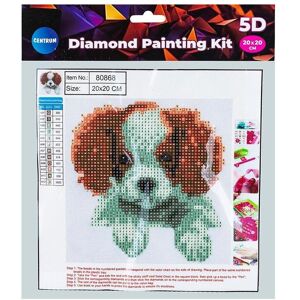 Centrum Diamond Painting 20*20cm. HUND - Publicité Centrum Diamond Painting 20*20cm. HUND - Publicité