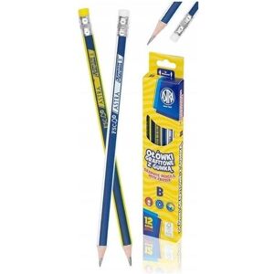 Astra, Crayon à papier + critérium, Graphitstift mit Radiergummi B (12 Stück) (B, 12x) - Publicité Astra, Crayon à papier + critérium, Graphitstift mit Radiergummi B (12 Stück) (B, 12x) - Publicité