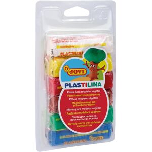 Jovi Plastilina pâte à modeler VE=6 couleurs a 25g blister - Publicité Jovi Plastilina pâte à modeler VE=6 couleurs a 25g blister - Publicité