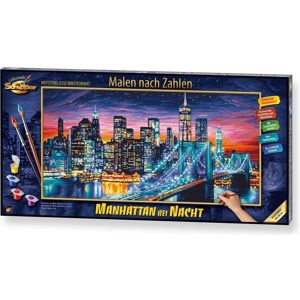 Schipper Peinture par numéros Manhattan de nuit - Publicité Schipper Peinture par numéros Manhattan de nuit - Publicité