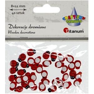 Cekiny, Autocollants, Selbstklebende Dekorationen 3D Marienkäfer 8x11mm 40 Stk (40 Autocollants) - Publicité Cekiny, Autocollants, Selbstklebende Dekorationen 3D Marienkäfer 8x11mm 40 Stk (40 Autocollants) - Publicité