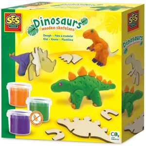 Ses Clay - Squelettes de dinosaures en bois - Publicité Ses Clay - Squelettes de dinosaures en bois - Publicité