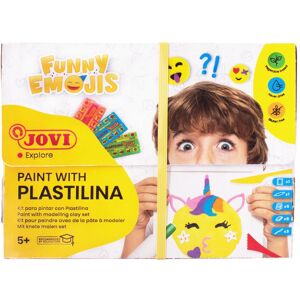 Jovi Pâte à modeler Funny Emojis couleurs assorties - Publicité Jovi Pâte à modeler Funny Emojis couleurs assorties - Publicité