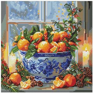 Ideyka Diamant Mosaik – Zitrusfrüchte in einer Vase - art selena ua - Publicité Ideyka Diamant Mosaik – Zitrusfrüchte in einer Vase - art selena ua - Publicité
