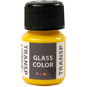 Creativ Company, Peinture loisirs créatifs, Peinture transparente Glass Color - Jaune citron, 30 ml (30 ml) - Publicité Creativ Company, Peinture loisirs créatifs, Peinture transparente Glass Color - Jaune citron, 30 ml (30 ml) - Publicité