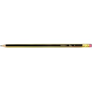 Tetis, Crayon à papier + critérium, Crayon dur avec gomme H KV050-H (12 pièces) (H, 12x) - Publicité Tetis, Crayon à papier + critérium, Crayon dur avec gomme H KV050-H (12 pièces) (H, 12x) - Publicité