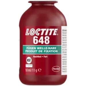 Loctite, Colle, Fixation des emmanchements de haute résistance (20 g, 10 ml) - Publicité Loctite, Colle, Fixation des emmanchements de haute résistance (20 g, 10 ml) - Publicité
