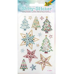 Folia, Autocollants, Shiny Sticker CHRISTMAS, 10x16cm - Publicité Folia, Autocollants, Shiny Sticker CHRISTMAS, 10x16cm - Publicité