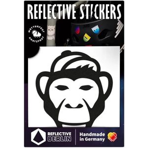 Reflective Berlin, Autocollants, Autocollants réfléchissants Decals Monkey Noir - Publicité Reflective Berlin, Autocollants, Autocollants réfléchissants Decals Monkey Noir - Publicité