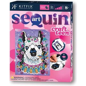 Sequin Art KIT Craft Teen, Llama - Publicité Sequin Art KIT Craft Teen, Llama - Publicité