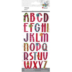 Titanum, Autocollants, Konvexe weiche Alphabet-Aufkleber, 26 Stück (26 Autocollants) - Publicité Titanum, Autocollants, Konvexe weiche Alphabet-Aufkleber, 26 Stück (26 Autocollants) - Publicité