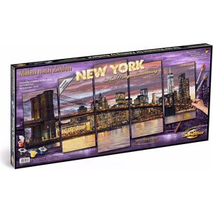 Schipper La peinture par les chiffres - New York à l'aube - Publicité Schipper La peinture par les chiffres - New York à l'aube - Publicité
