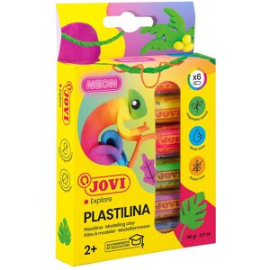 Jovi Pâte à modeler PLASTILINA couleurs assorties 6 couleurs 15,0 g chacune - Publicité Jovi Pâte à modeler PLASTILINA couleurs assorties 6 couleurs 15,0 g chacune - Publicité