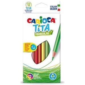Øvrige, Crayon à papier + critérium, Crayons de couleur 3mm triangulaire 12pcs ass. (3 mm, 12x) - Publicité Øvrige, Crayon à papier + critérium, Crayons de couleur 3mm triangulaire 12pcs ass. (3 mm, 12x) - Publicité