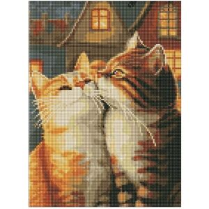 Ideyka Diamond Painting - Chats amoureux 30 x 40 cm - Publicité Ideyka Diamond Painting - Chats amoureux 30 x 40 cm - Publicité