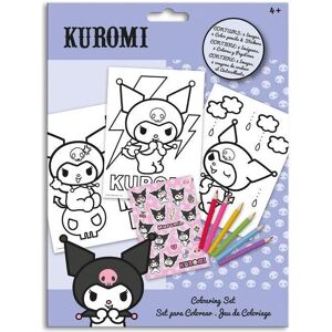 Hello Kitty Kuromi Malset mit Aufklebern - Publicité Hello Kitty Kuromi Malset mit Aufklebern - Publicité