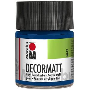 Marabu, Peinture loisirs créatifs, Decormatt Acrylique bleu foncé (50 ml) - Publicité Marabu, Peinture loisirs créatifs, Decormatt Acrylique bleu foncé (50 ml) - Publicité