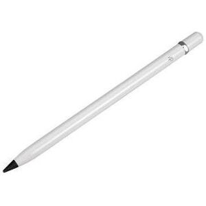 Antrax, Crayon à papier + critérium, Runder weisser Füllfederhalter - Publicité Antrax, Crayon à papier + critérium, Runder weisser Füllfederhalter - Publicité