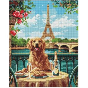 Ideyka Diamantmosaik - Retriever in Paris - Publicité Ideyka Diamantmosaik - Retriever in Paris - Publicité