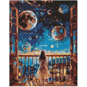 Ideyka Diamond Painting - Verträumte Nacht mit Rahmen 40 x 50 cm - Publicité Ideyka Diamond Painting - Verträumte Nacht mit Rahmen 40 x 50 cm - Publicité